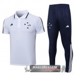 Cruzeiro Bianco Set Completo Maglia POLO 2023-24