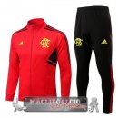 Flamengo Insieme Completo Rosso I Nero Giacca 2022-23