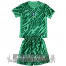 Maglia Calcio Set Completo Uomo Brasile Portiere 2024 Verde