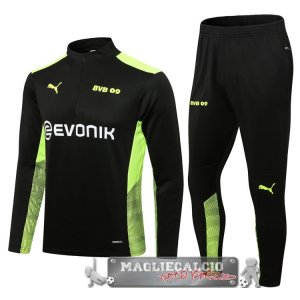 Borussia Dortmund Insieme Completo I Nero Verde Giacca 2021-22