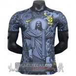 Thailandia speciale Giocatori Maglia Calcio Brasile 2024 Grigio