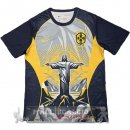 Thailandia Speciale Maglia Brasile 2026 Nero Grigio Giallo