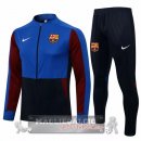 Barcellona Insieme Completo Blu Rosso Nero Giacca 2021-22
