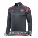 Manchester City Grigio Rosso Felpa Da Allenamento 2023-24