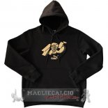 Felpe Con Cappuccio AC Milan 2025 2026 Nero Giallo