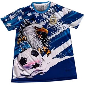 Speciale Giocatori Maglia Calcio Argentina 2022 II blu