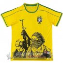 Thailandia Speciale Maglia Brasile 2026 Giallo Verde Nero