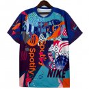Tailandia Speciale Giocatori Maglia Calcio Barcellona 2023-24 Verde Blu
