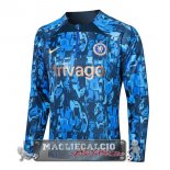 Chelsea Blu Giallo Felpa Da Allenamento 2023-24
