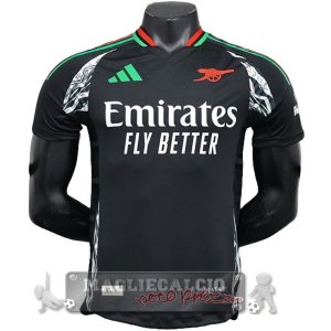Away Giocatori Maglia Arsenal 2024 2025 Nero