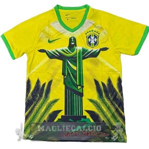 Thailandia Speciale Maglia Brasile 2026 Giallo I Verde