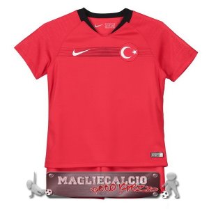 Turquía Set Completi Bambino Maglia Calcio Home Coppa Mondo 2018