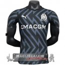 Tailandia Maglia Calcio Portiere Giocatori Olympique de Marseille 2023-24 Nero