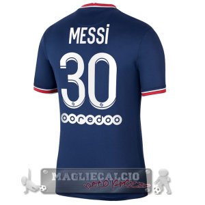 NO.30 Messi Home Maglia Calcio Paris Saint Germain 2021-22