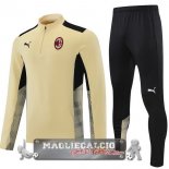 AC Milan Insieme Completo Giallo Nero Giacca 2021-22