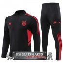 Bayern Monaco Insieme Completo Nero I Rosso Bambino Felpa Da Allenamento 2023-24