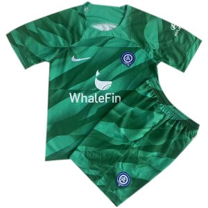 Maglia Calcio Set Completo Uomo Portiere Atletico de Madrid 2023-24 Verde