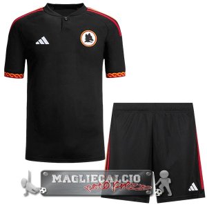AS Roma Set Completo Bambino Maglia Calcio Terza 2023-24