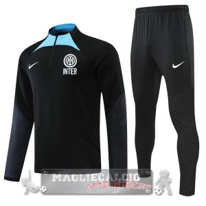 Inter Milan Insieme Completo Nero Giacca 2022-23