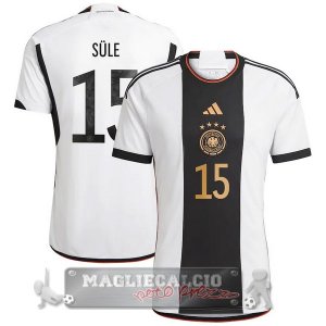 15 Süle Home Maglia Calcio Germania Coppa del Mondo 2022