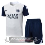 Set Completo Maglia Formazione Inter Milan 2025 2026 Bianco I Blu