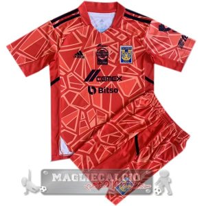 Tigers Set completi Bambino Maglia Calcio Portiere 2022-23 Arancione