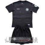 Portiere Set Completo De Bambino Wolves 2025 2026 Nero