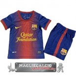 Barcelona Retro Set Completo Bambino Maglia Calcio Home 2012-2013