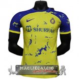 Thailandia Speciale Giocatori Maglia Calcio Al Nassr 2023 2024 Giallo Blu