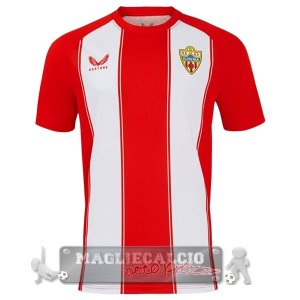 Thailandia Home Maglia Almería 2024 2025 Rosso Bianco