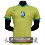 Tailandia Home Giocatori Concetto Maglia Calcio Brasile 2023