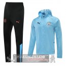 Manchester City Insieme Completo Blu Luce Giacca a vento 2021-22