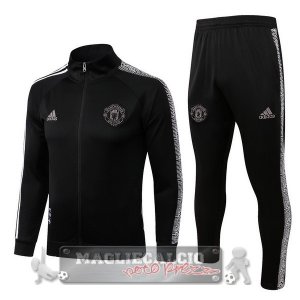 Manchester United Insieme Completo Nero Grigio Giacca 2022-23