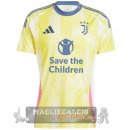 Thailandia Away Maglia Juventus 2024 2025 I Giallo