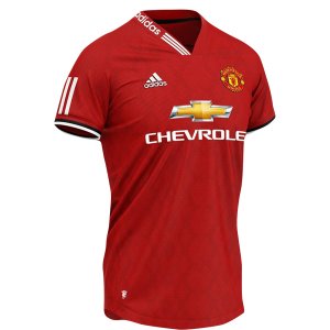 Concetto Maglia Calcio Manchester United 2019-20 Rosso