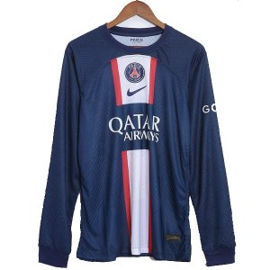 Tailandia Home Giocatori Manica lunga Maglia Calcio Paris Saint Germain 2022-23