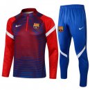 Barcellona Insieme Completo I Rojo Azul Giacca 2021-22