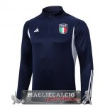 Italia Blu Navy I Bianco Felpa Da Allenamento 2023-24