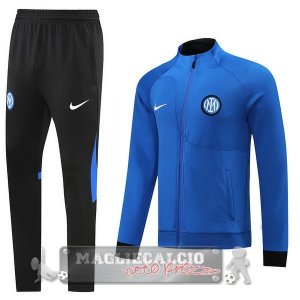 Inter Milan Insieme Completo Blu Nero Giacca 2022-23