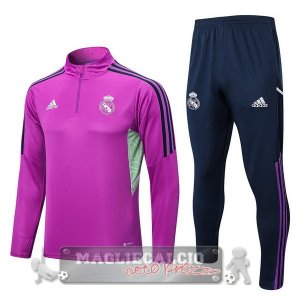 Real Madrid Insieme Completo Purpureo II Nero Giacca 2022-23