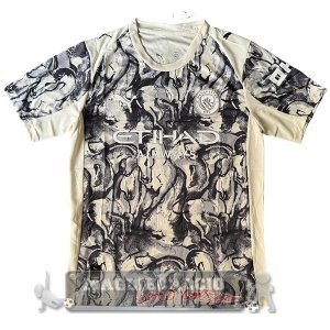 Thailandia Speciale Maglia Manchester City 2025 2026 Grigio