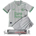 Feyenoord Rotterdam Set Completo Bambino Maglia Calcio Terza 2023-24