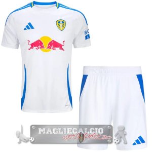 Home Maglia Conjunto De Bambino Leeds United 2024 2025 Bianco