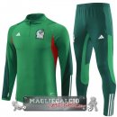 Felpa Da Allenamento Set Completo Messico 2023 Verde
