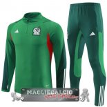 Felpa Da Allenamento Set Completo Messico 2023 Verde