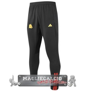 Giacca Pantaloni Deportivos AS Roma 2023-24 Nero Rosso