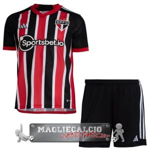 Sao Paulo Set completi Bambino Maglia Calcio Away 2023-24