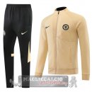 Chelsea Insieme Completo Nero Grigio Felpa Cappuccio 2022-23