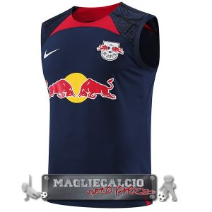 Formazione Senza Maniche Leipzig 2023-24 Blu Navy