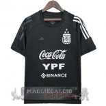 Argentina Formazione Maglia Calcio 2023 Nero
